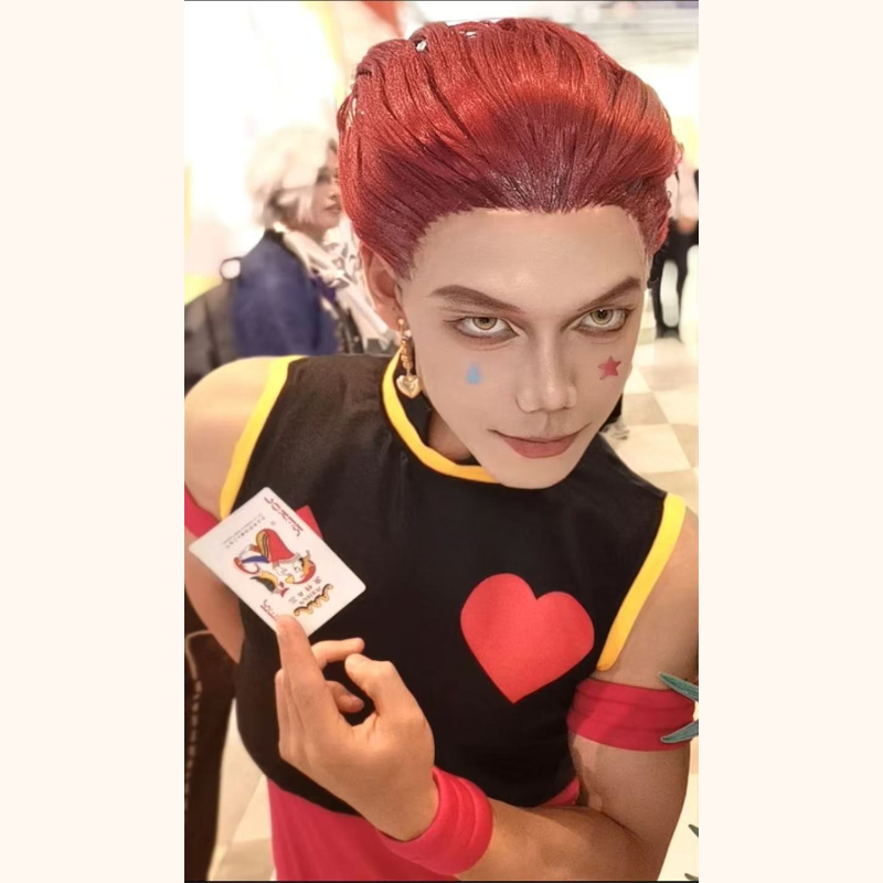 Hunter X Hunter Uniform - Fantasia Completa de Cosplay Hisoka de
