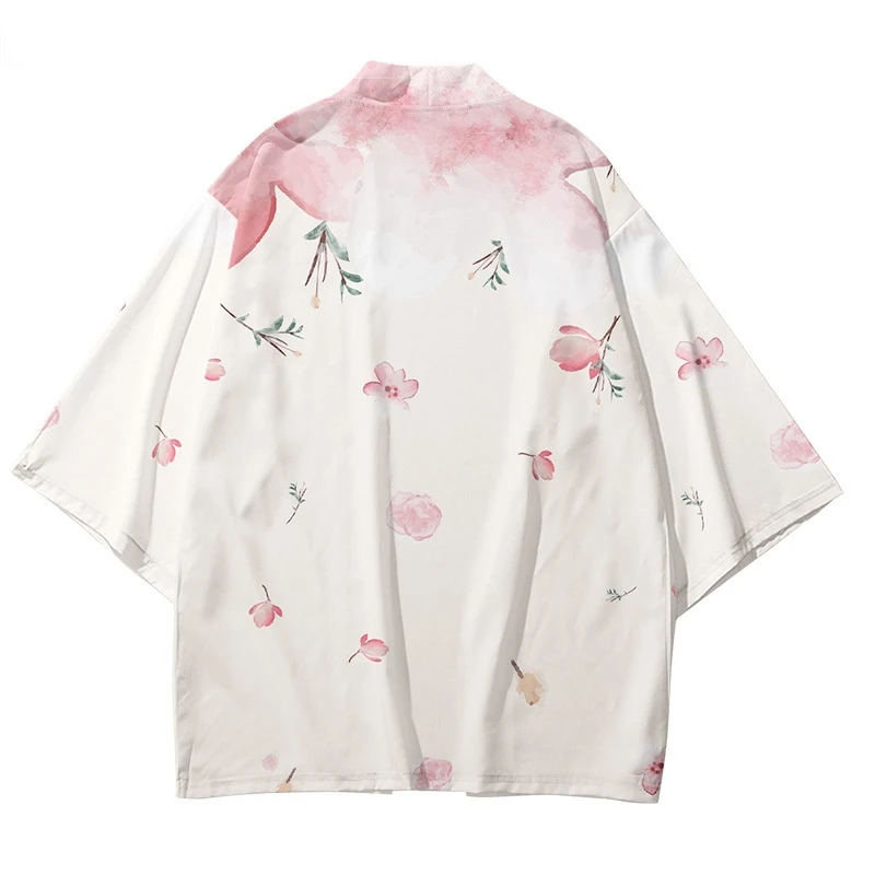 Demon Slayer Haori - Japonês streetwear cardigan feminino harajuku haori