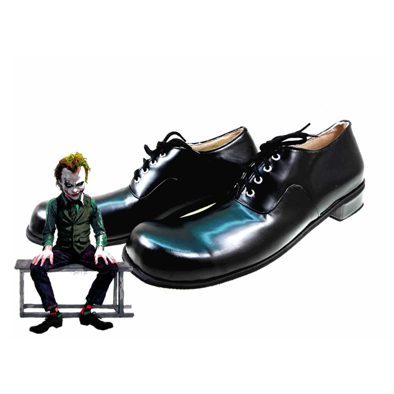 Anime Cosplay For Black Guys - 34cm couro anime palhaço sapatos para