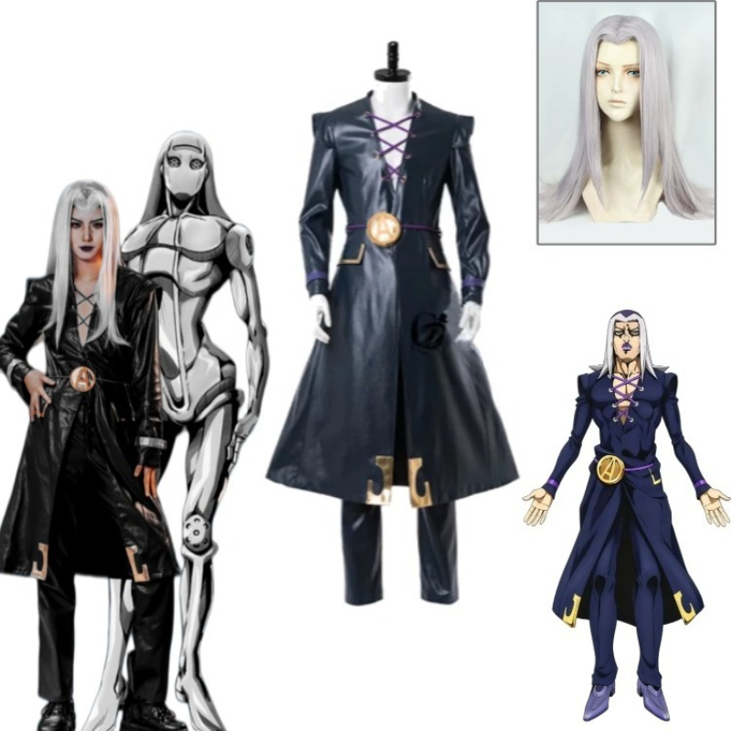 Cosplay Anime Jojo - Fantasia de Cosplay do Personagem Abbacchio