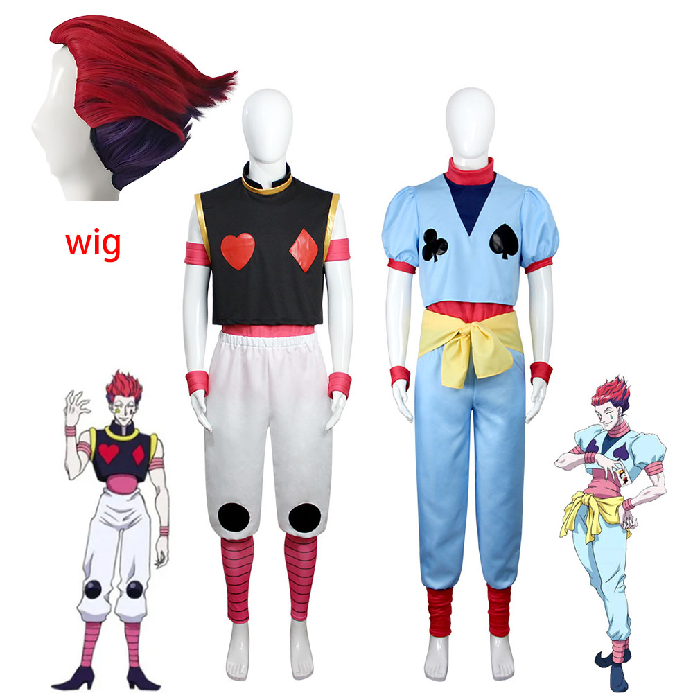 Hunter X Hunter Uniform - Fantasia Completa de Cosplay Hisoka de