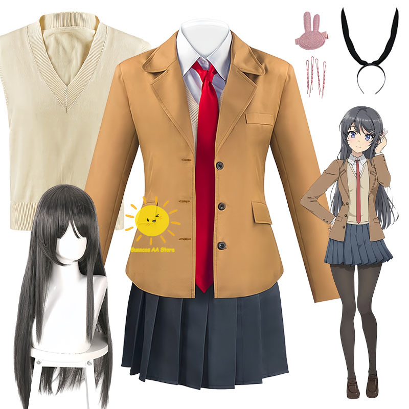 Anime Cosplay Outfit Girl - Cosplay de Anime Sakurajima Mai, Trajes
