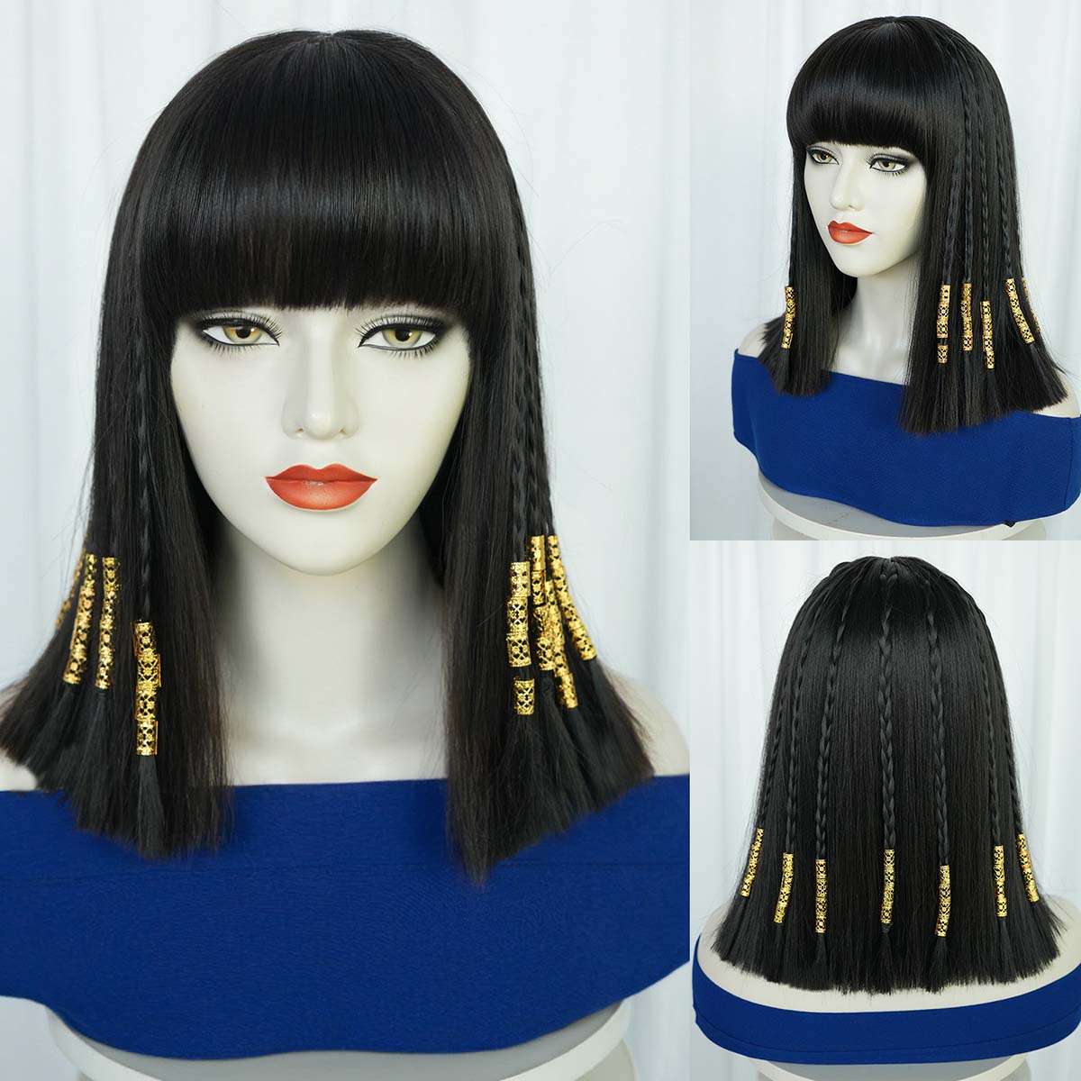 Egypt Cosplay Anime - Moda peruca feminina traje de halloween