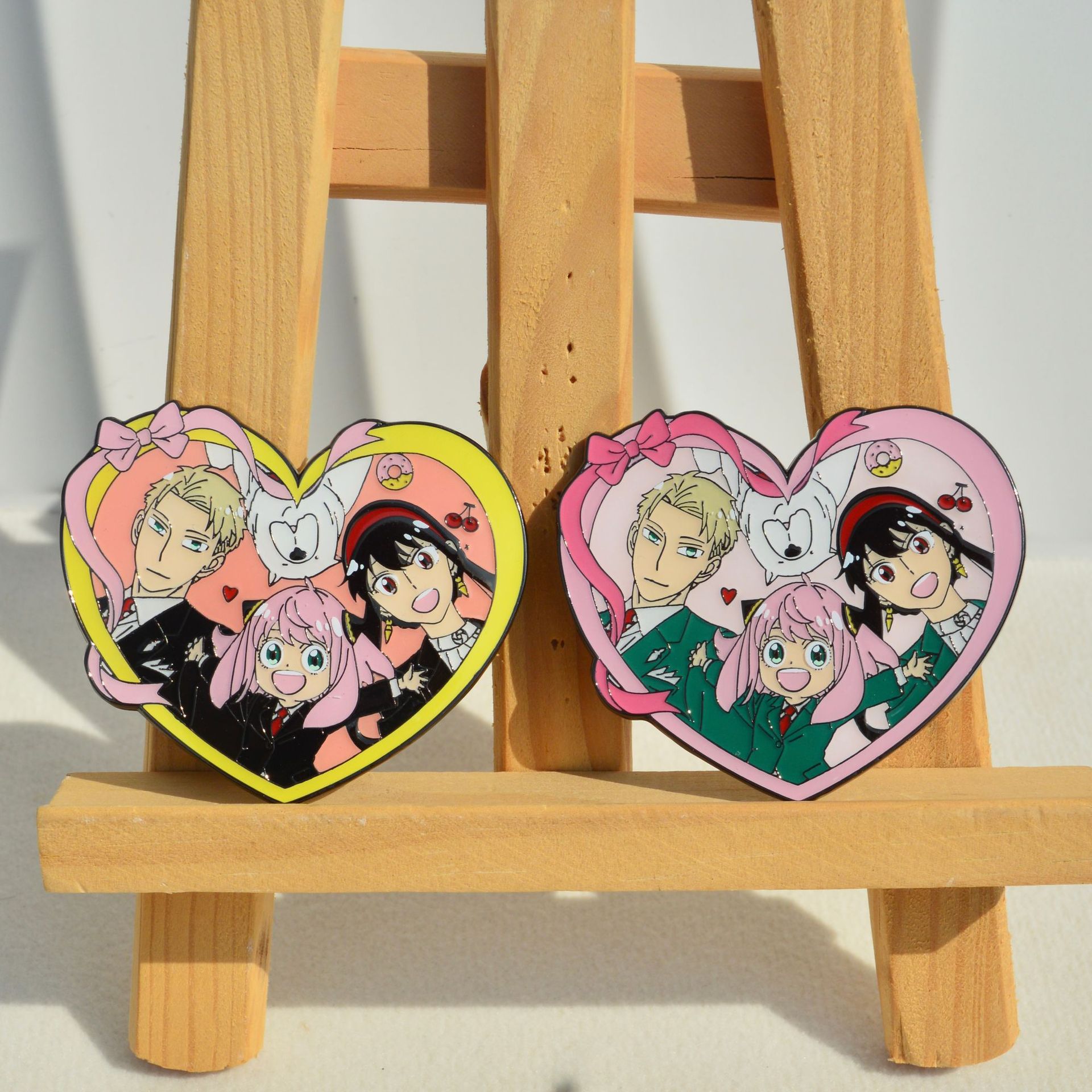 Anime Cosplay Anya - Broches de Metal Anime SPY×FAMILY Anya