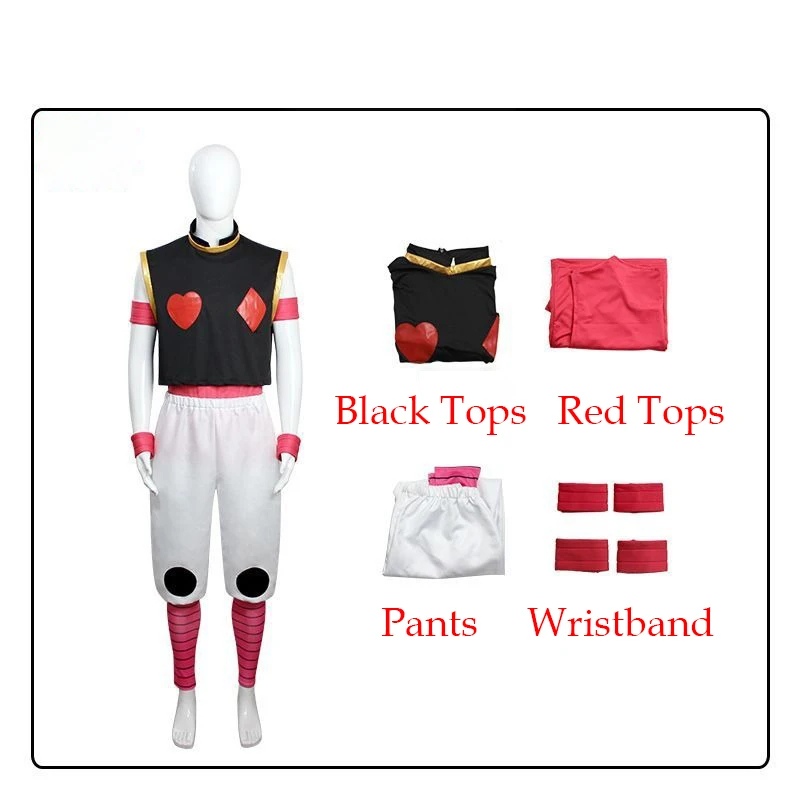 Hunter X Hunter Uniform - w;2,c\4.g; Anime X HUNTER Traje Completo