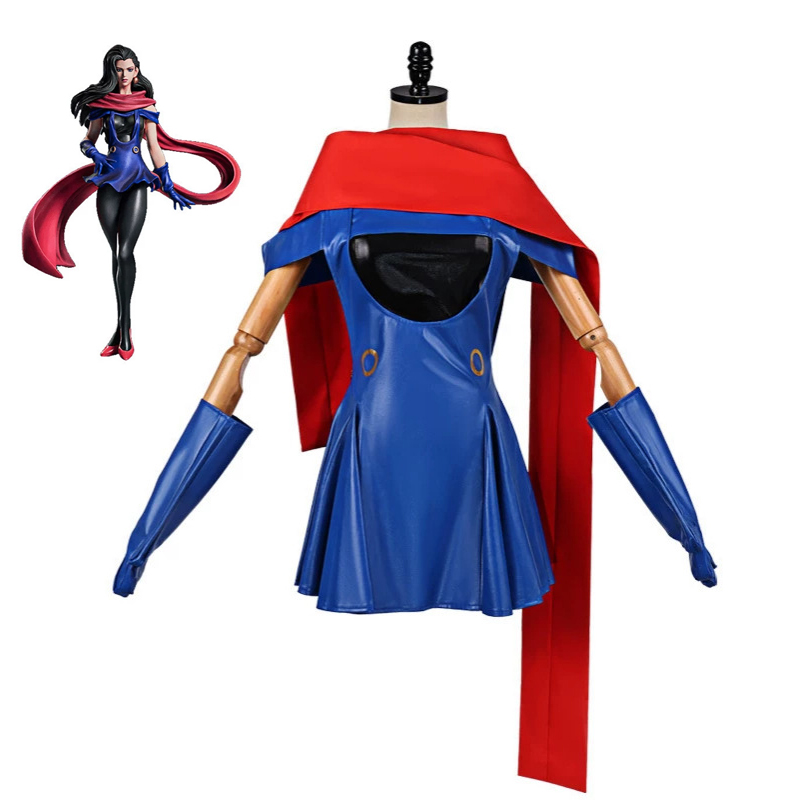 Cosplay Anime Jojo - Fantasia cosplay feminina Lisa Lisa do