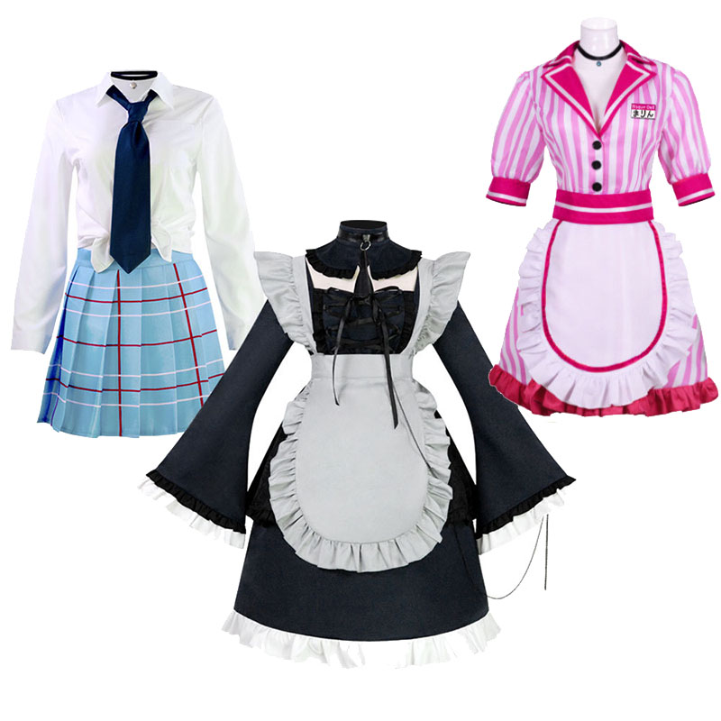 Anime Cosplay Outfit Girl - Fantasia de Cosplay WHH Kitagawa Marin