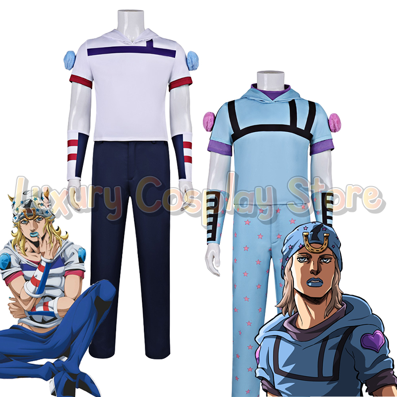 Cosplay Anime Jojo - Fantasia de Cosplay de Jonathan Johnny