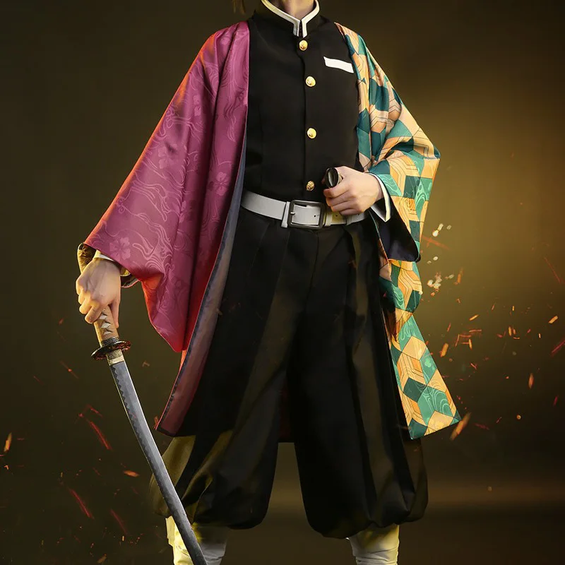 Demon Slayer Haori - Anime demon slayer tomioka giyuu cosplay