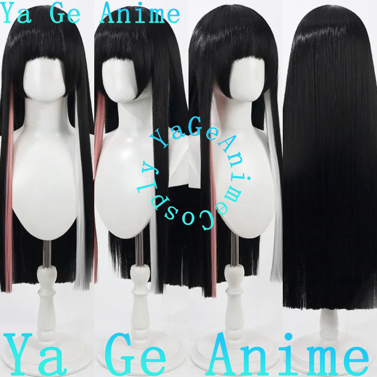 Anime Cosplay Kamen Rider - Peruca de Cosplay Ya Ge Anime