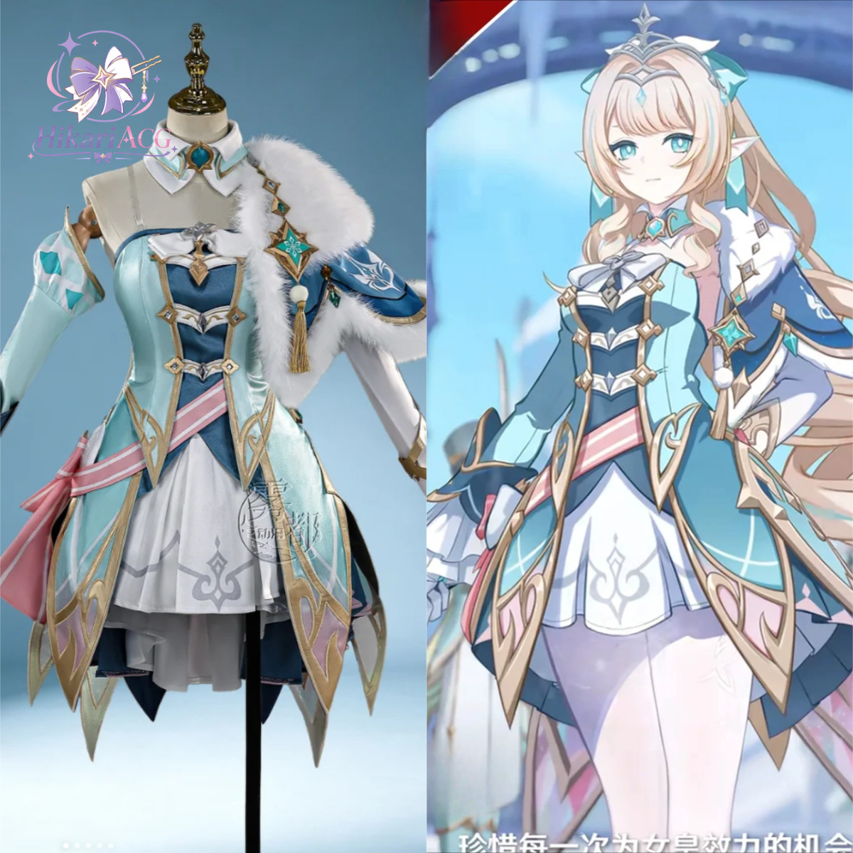 Cosplay Anime Women - Fantasia de Cosplay Vesna do Jogo