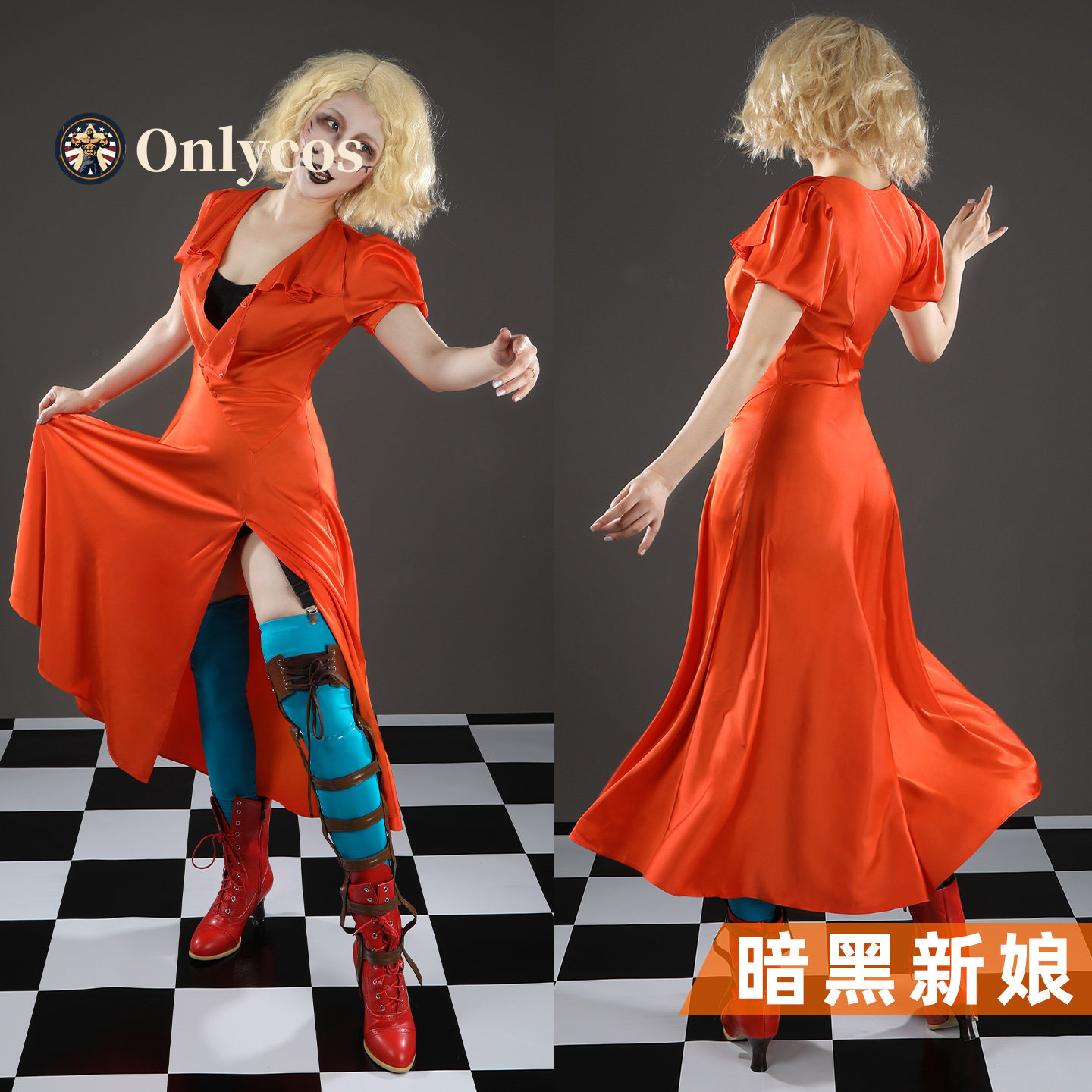 A Noiva! Fantasia de cosplay d - Anime Cosplay Outfit Girl avaliação e preço