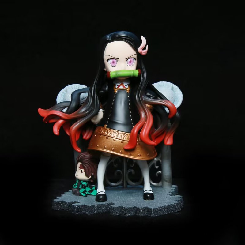Mini Figura de Ação Anime Demo - Anime Cosplay Anya avaliação e preço