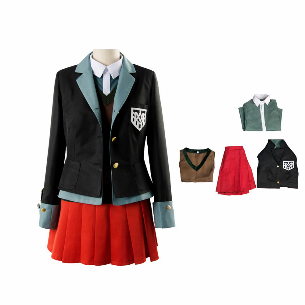 Fantasia de cosplay de Danganr - Anime Cosplay Outfit Girl avaliação e preço
