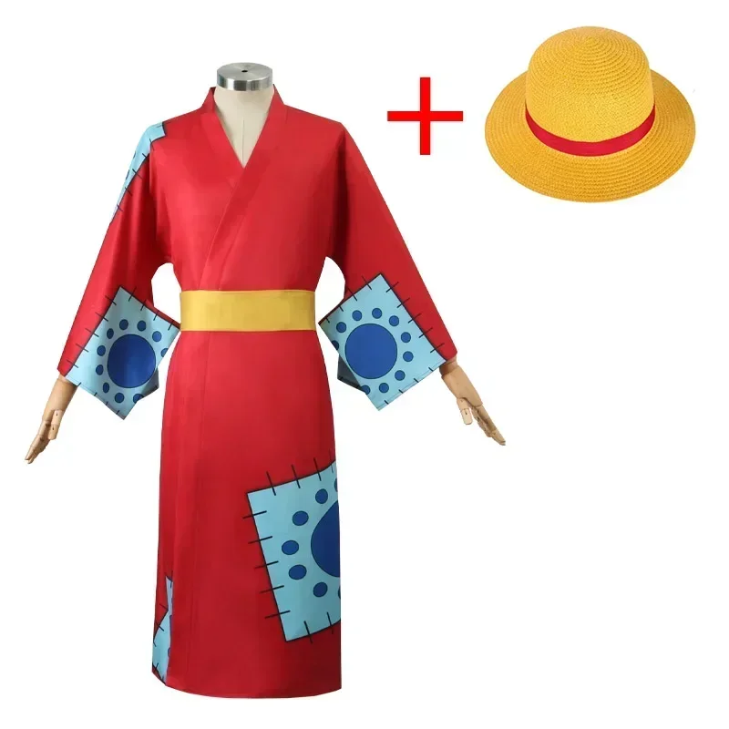 Fantasia de Cosplay do Luffy d - Anime Cosplay Luffy avaliação e preço