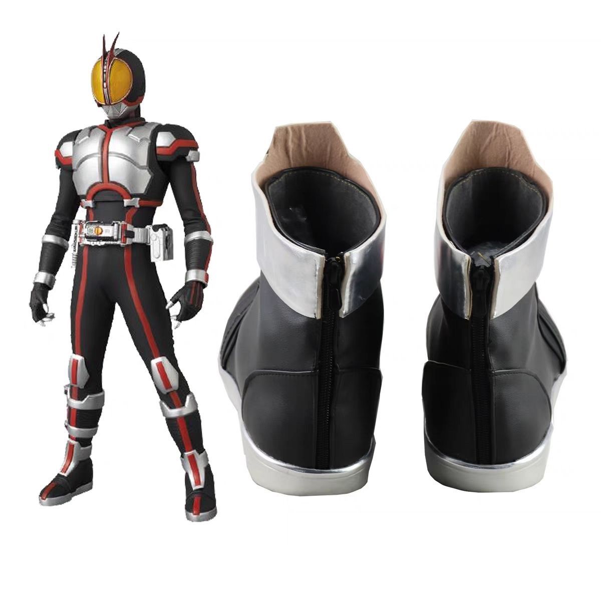 Botas de Cosplay Kamen Rider 5 - Anime Cosplay Kamen Rider avaliação e preço