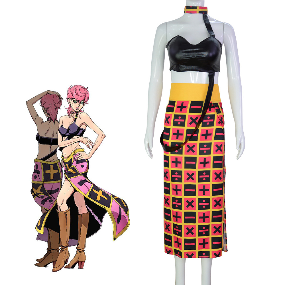 Fantasia Sexy de Carnaval para - Cosplay Anime Jojo avaliação e preço