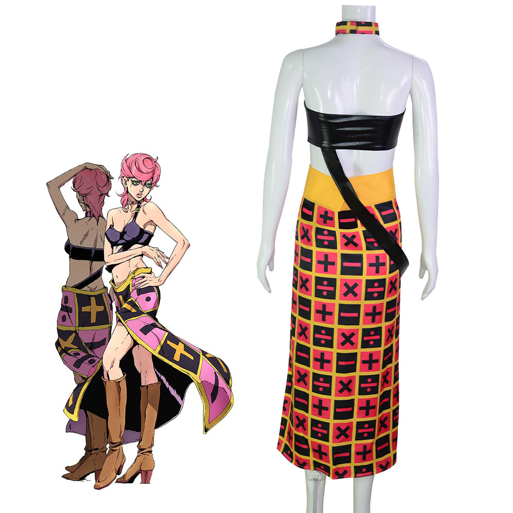Fantasia Sexy de Carnaval para - Cosplay Anime Jojo avaliação e preço