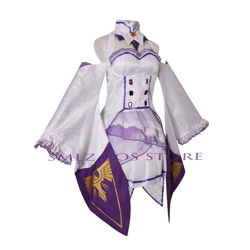 Fantasia de Cosplay Emilia do  - Cosplay Anime Women avaliação e preço