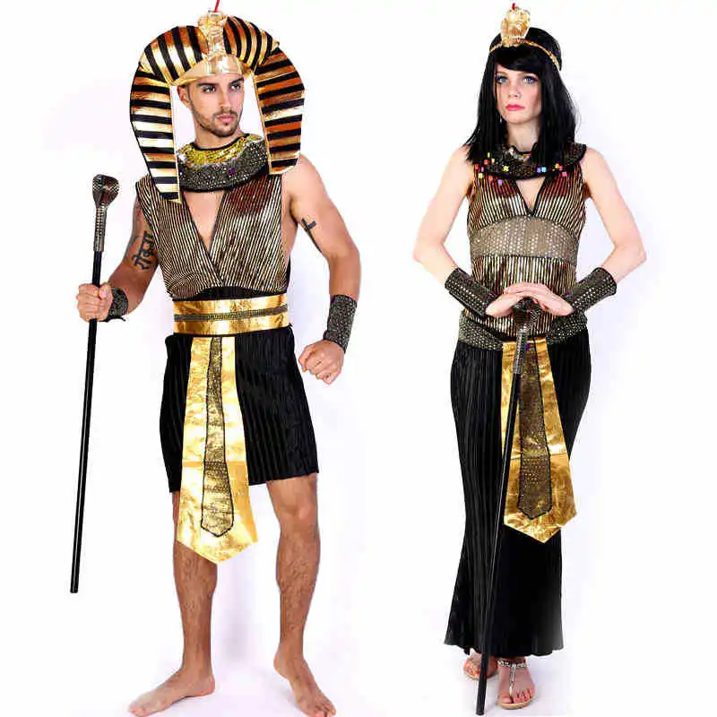 Trajes de halloween antigo egi - Egypt Cosplay Anime avaliação e preço