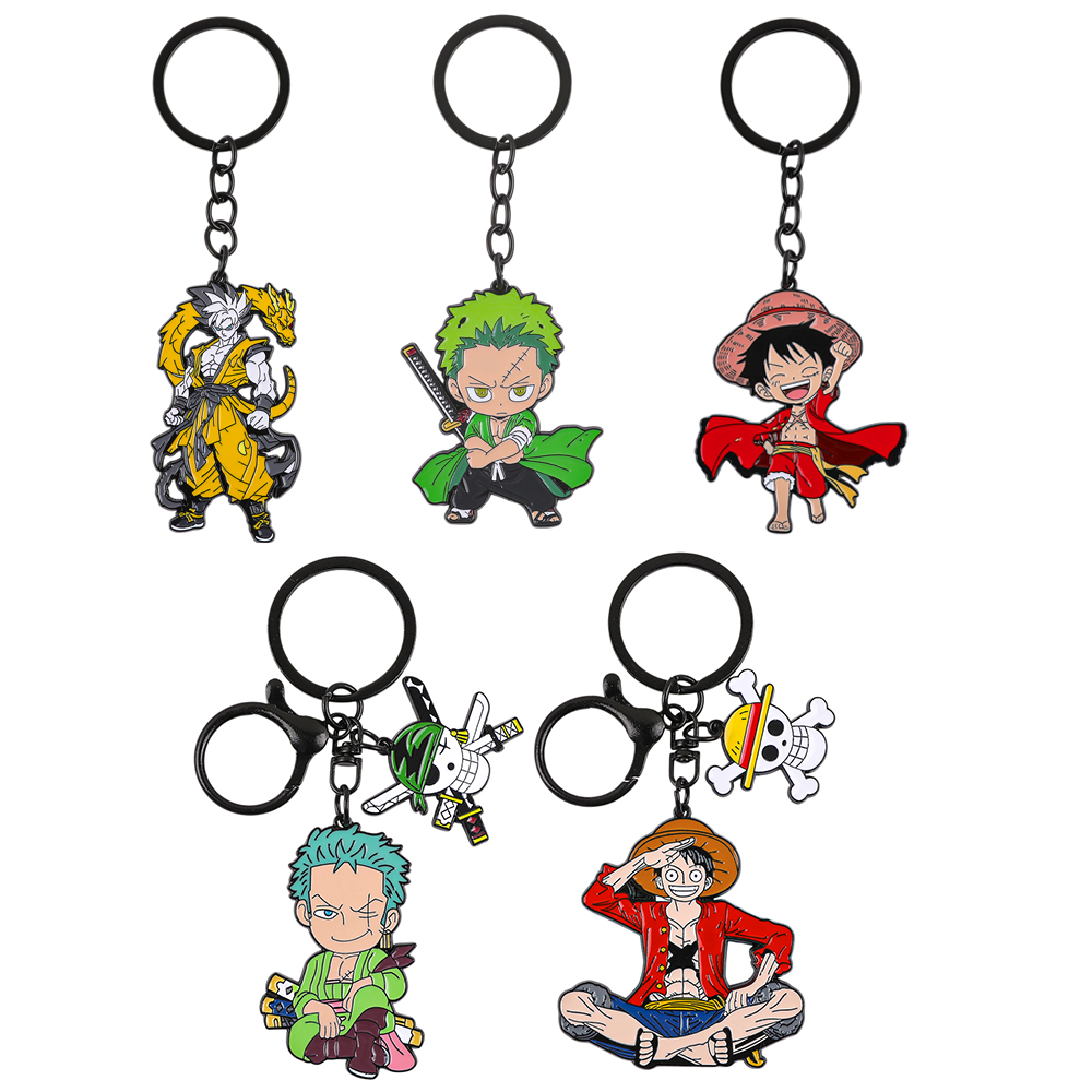 Conjunto de Chaveiros do Anime - Anime Cosplay Luffy avaliação e preço