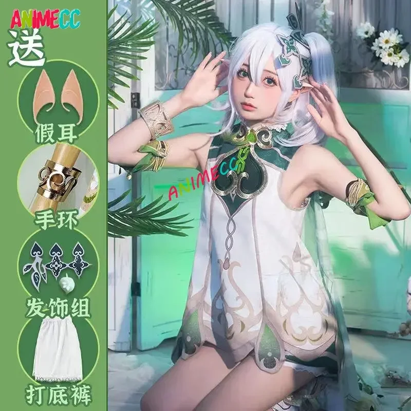 ANIMECC-Nahida Genshin Impact  - Anime Cosplay Outfit Girl avaliação e preço