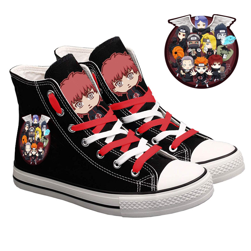 Tênis de Lona Cano Alto Naruto - Anime Cosplay Ideas For Women avaliação e preço
