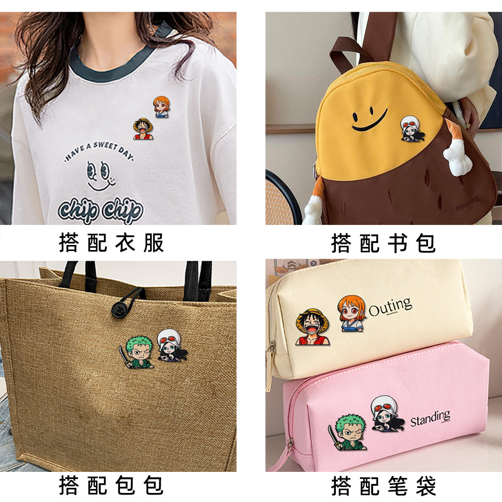 Pin de Esmalte de Anime Luffy, - Anime Cosplay Luffy avaliação e preço