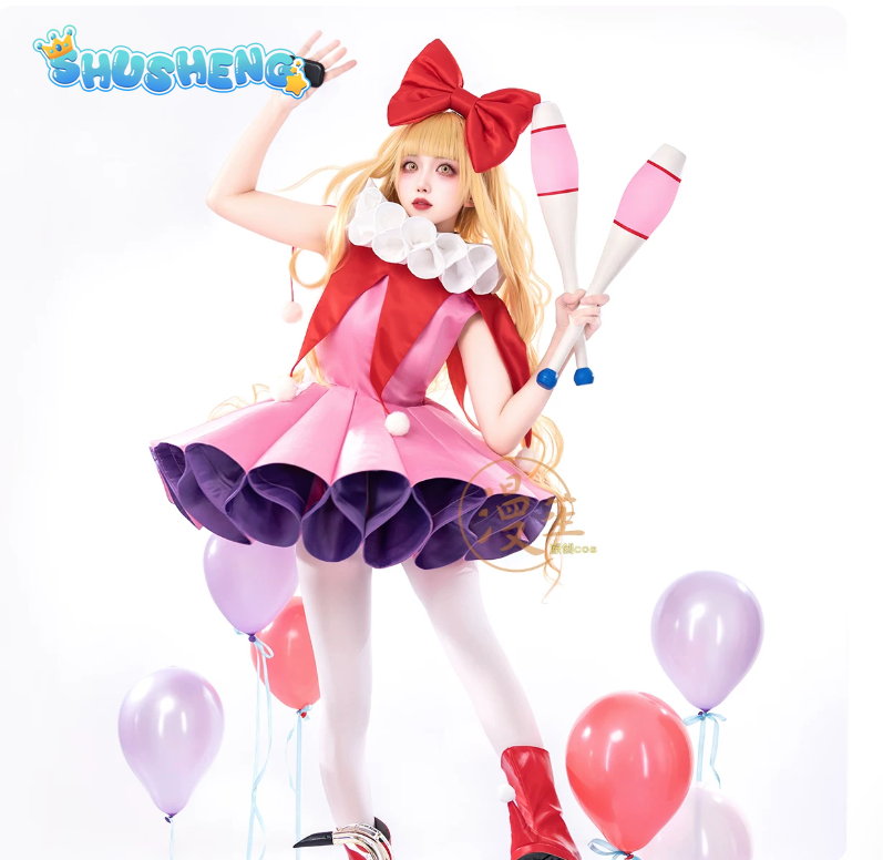 Fantasia do Joker Rima Mashiro - Anime Cosplay Outfit Girl avaliação e preço
