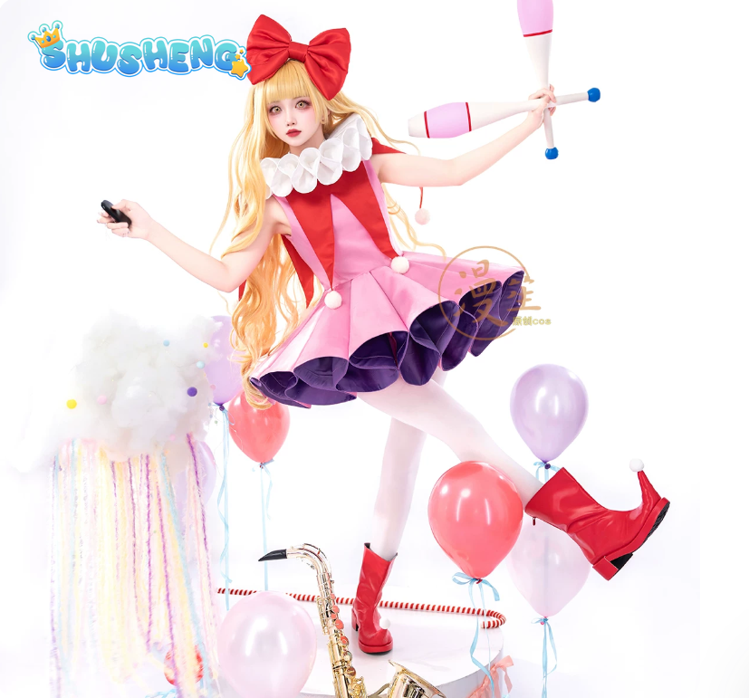 Fantasia do Joker Rima Mashiro - Anime Cosplay Outfit Girl avaliação e preço