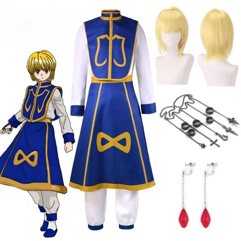 Manga x caçador kurapika cospl - Hunter X Hunter Uniform avaliação e preço