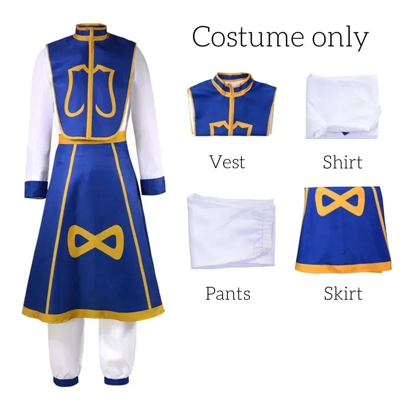 Manga x caçador kurapika cospl - Hunter X Hunter Uniform avaliação e preço