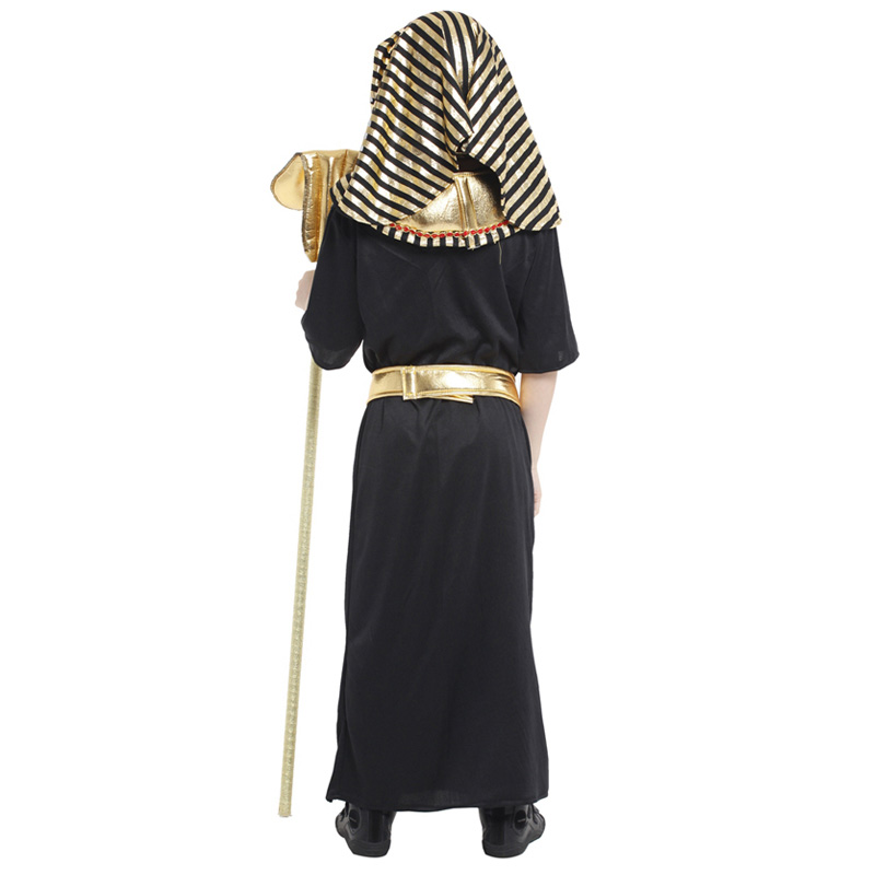 Fantasia Infantil de Faraó Egí - Egypt Cosplay Anime avaliação e preço