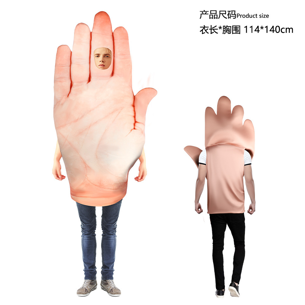 Traje de halloween cosplay mão - Anime Cosplay Ideas For Women avaliação e preço