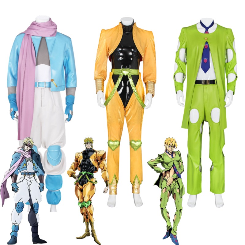 Fantasia de Cosplay JoJo Bizar - Cosplay Anime Jojo avaliação e preço