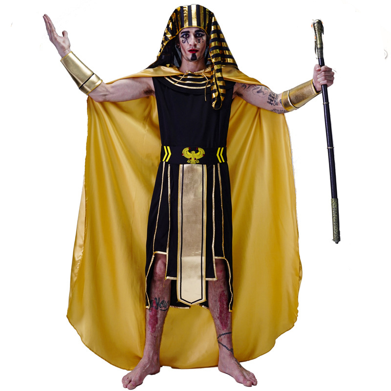 Halloween masculino antigo egí - Egypt Cosplay Anime avaliação e preço