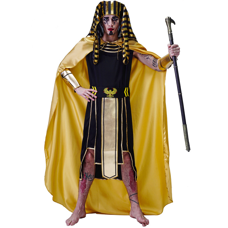Halloween masculino antigo egí - Egypt Cosplay Anime avaliação e preço