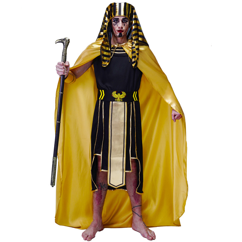 Halloween masculino antigo egí - Egypt Cosplay Anime avaliação e preço
