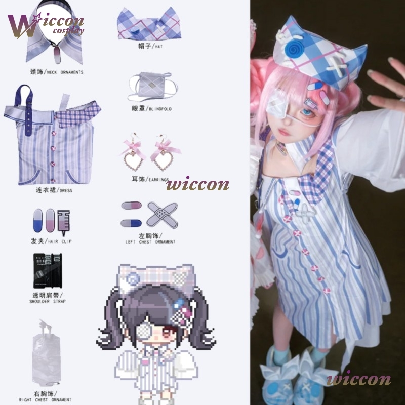 Eyepatch jirai kei infinito ni - Anime Cosplay Ideas For Women avaliação e preço
