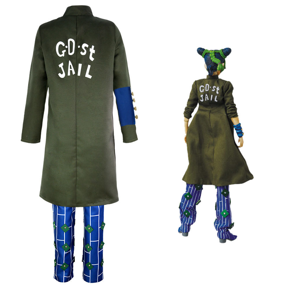 Fantasia de Cosplay Anime JoJo - Cosplay Anime Jojo avaliação e preço
