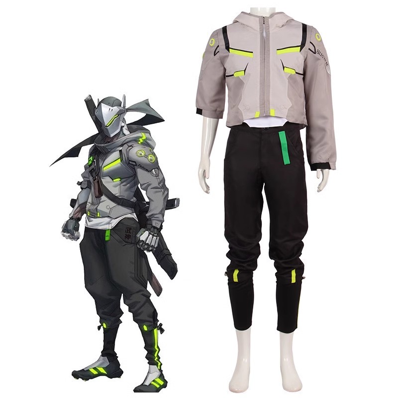 Fantasia de Cosplay Genji do J - Anime Cosplay Mask avaliação e preço
