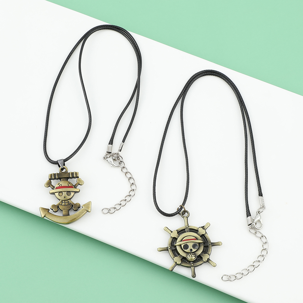 Colar com Logo de Caveira One  - Anime Cosplay Luffy avaliação e preço